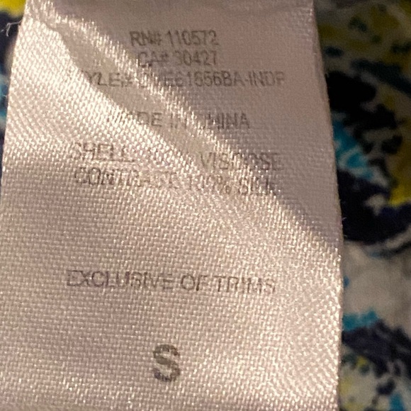 Twelfth Street by Cynthia Vincent Romper Women’s S Multicolor Snap Button 110572 - Picture 6 of 16